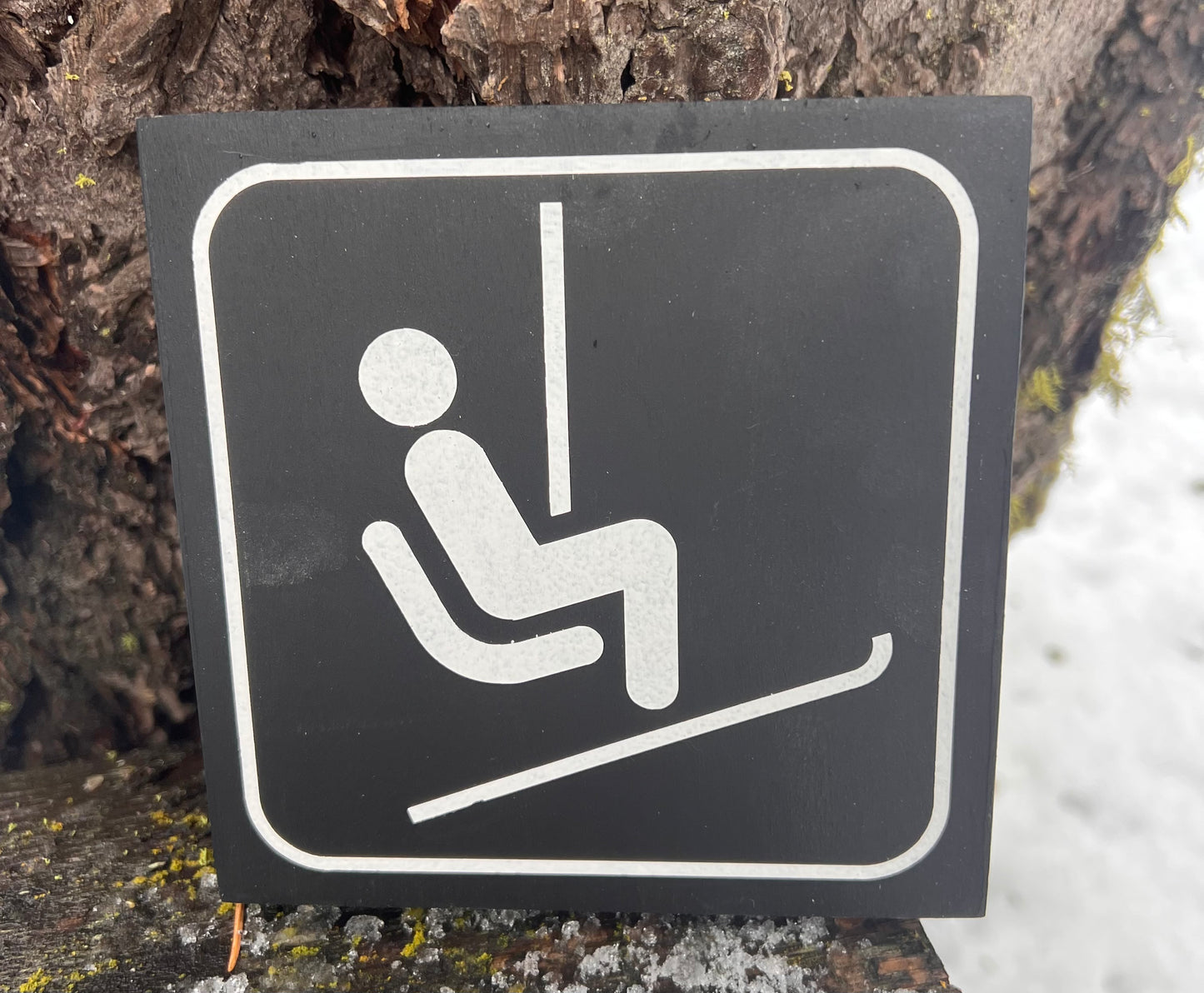 Sole Chair Lift Recreational Icon