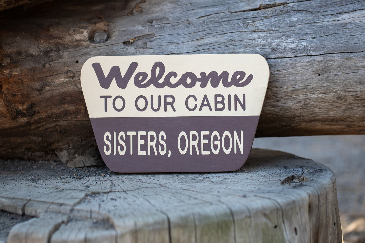 Welcome To Our Cabin Sisters, Oregon