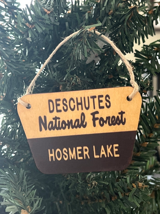 Hosmer Lake Ornament