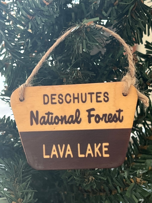 Lave Lake Ornament