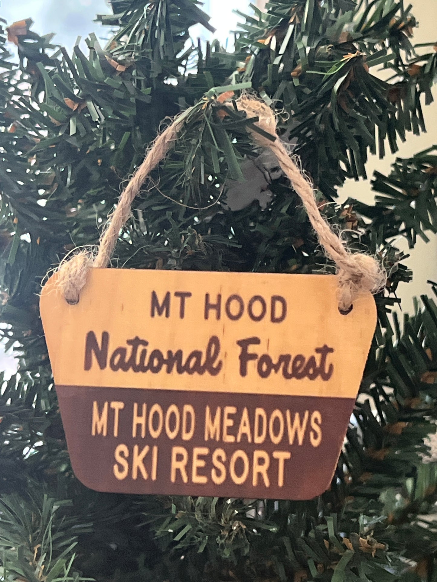 Meadows Ski Resort Ornament