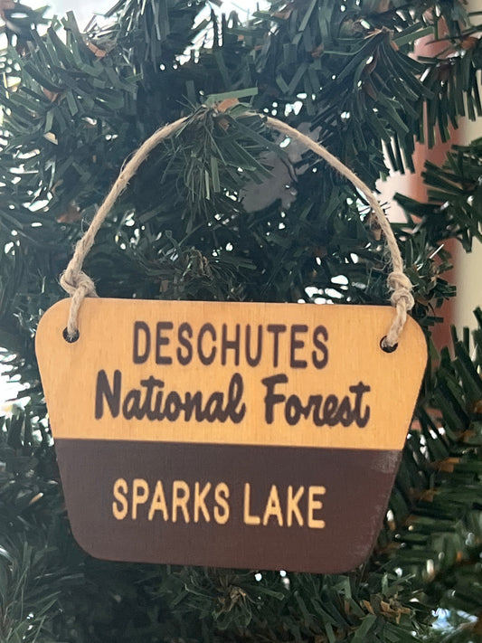 Sparks Lake Ornament