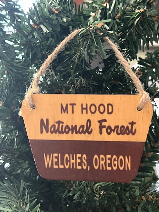 Welches, Oregon Ornament